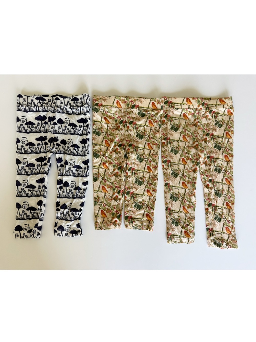 Kate Quinn Organics baby girl modal leggings bundle size 18-24 months